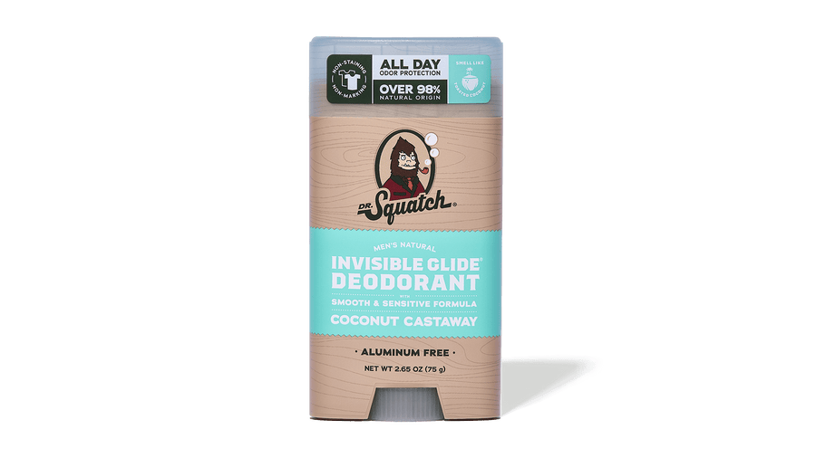 Coconut Castaway Invisible Glide Deodorant - Travel Active Fresh