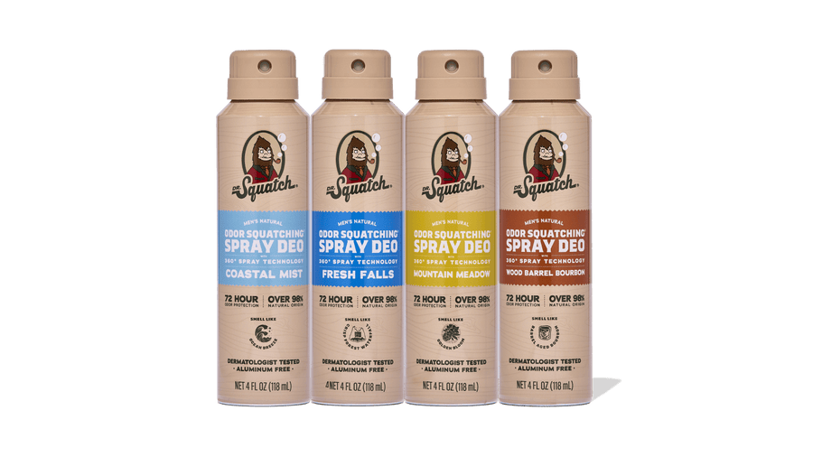 Spray Deodorant 4-Pack - Easy Hero Rotation
