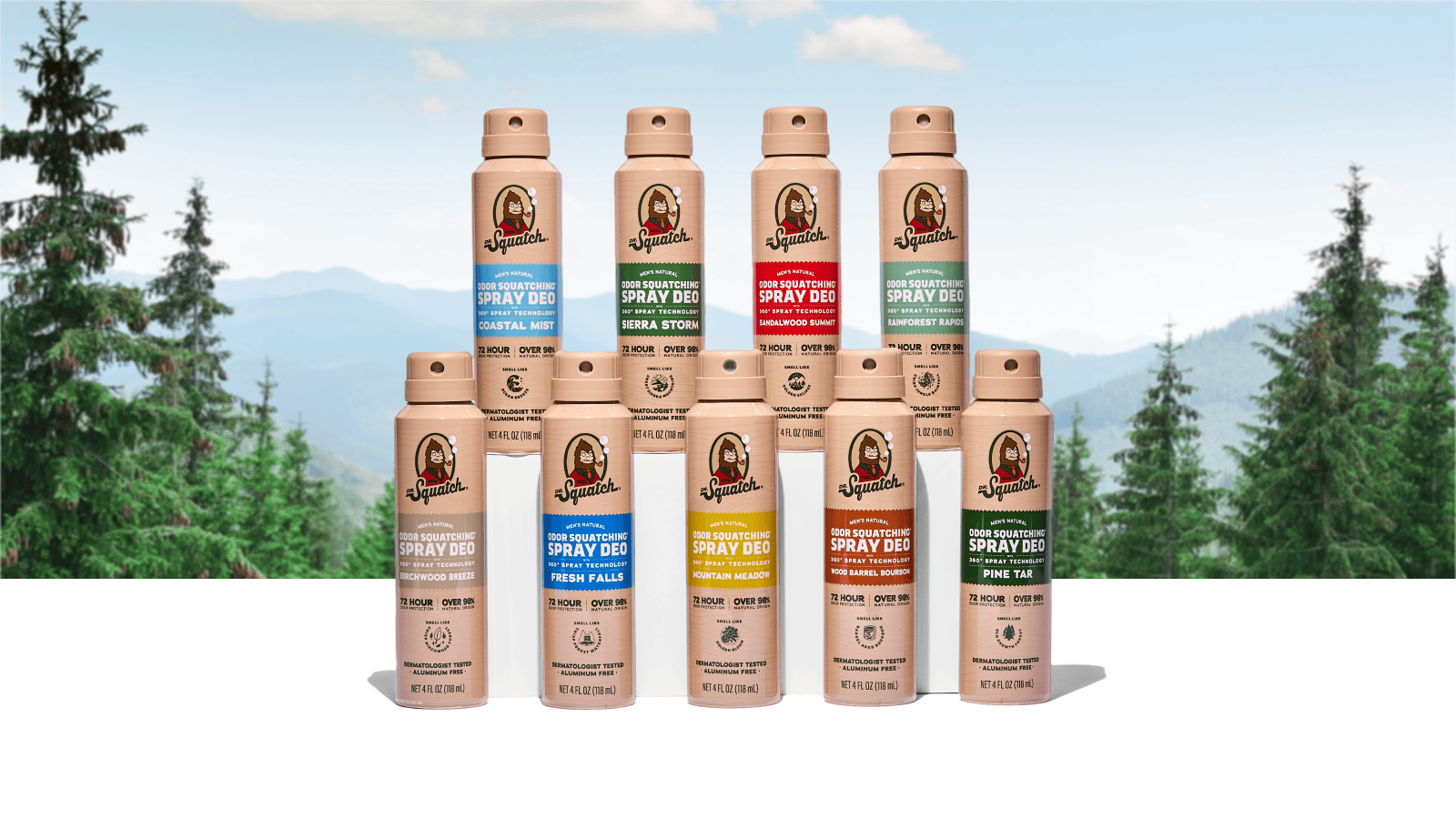 Spray Deodorant 6-Pack - Collector Travel Lineup