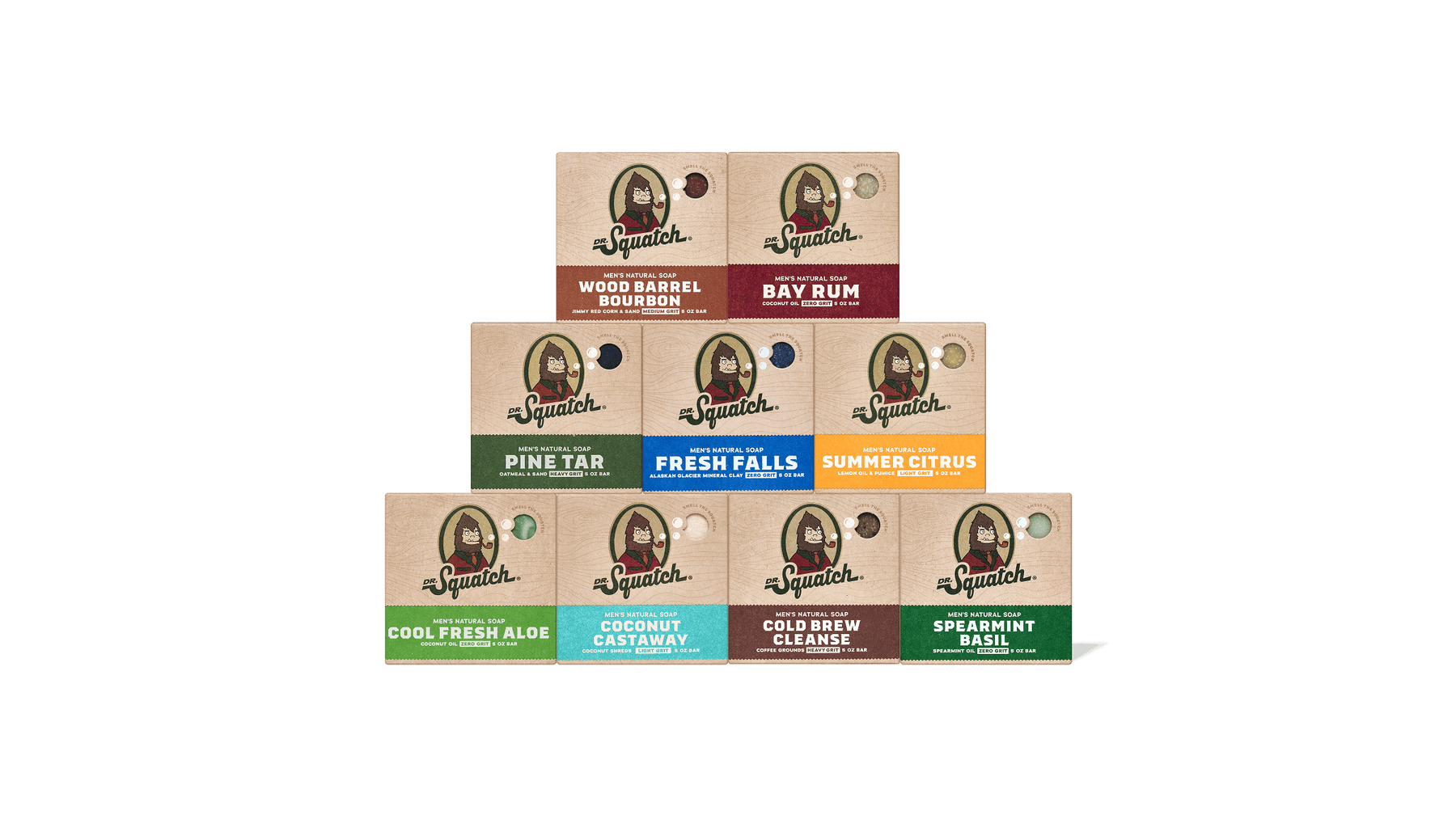 Bar Soap 9-Pack - Bright Gift Set