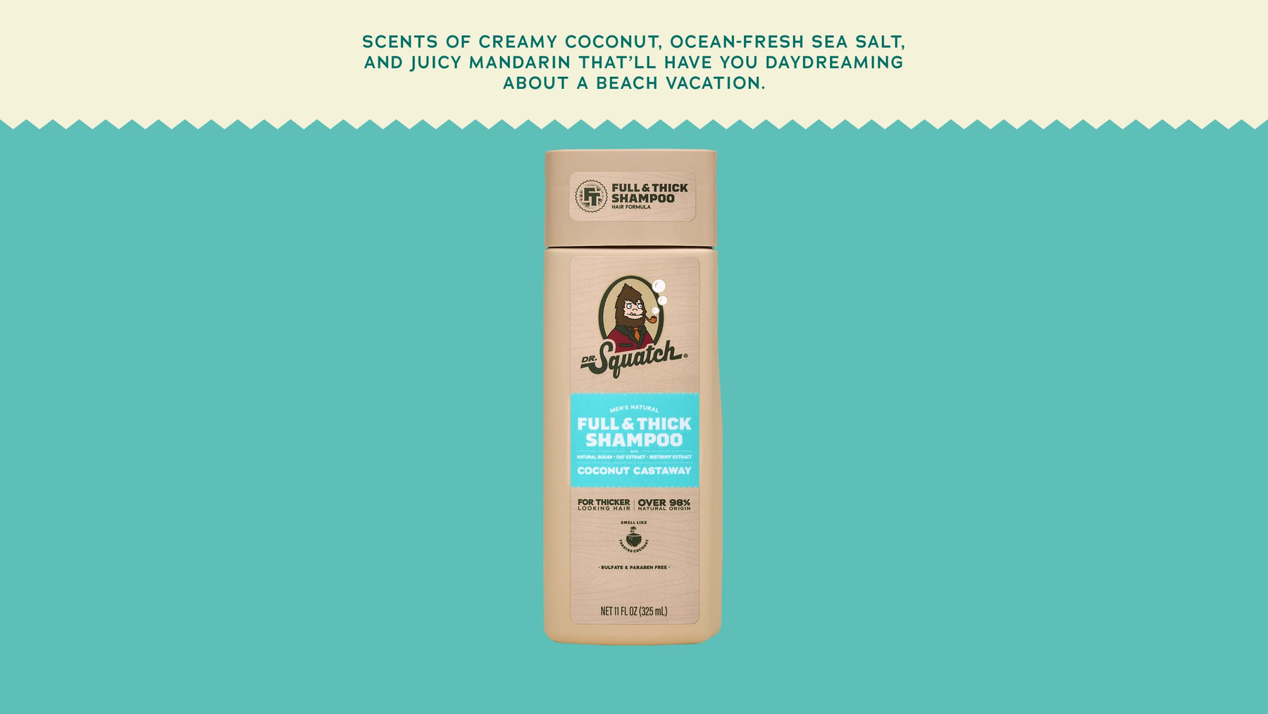 Coconut Castaway Full & Thick Shampoo - Outdoor Daily Clean