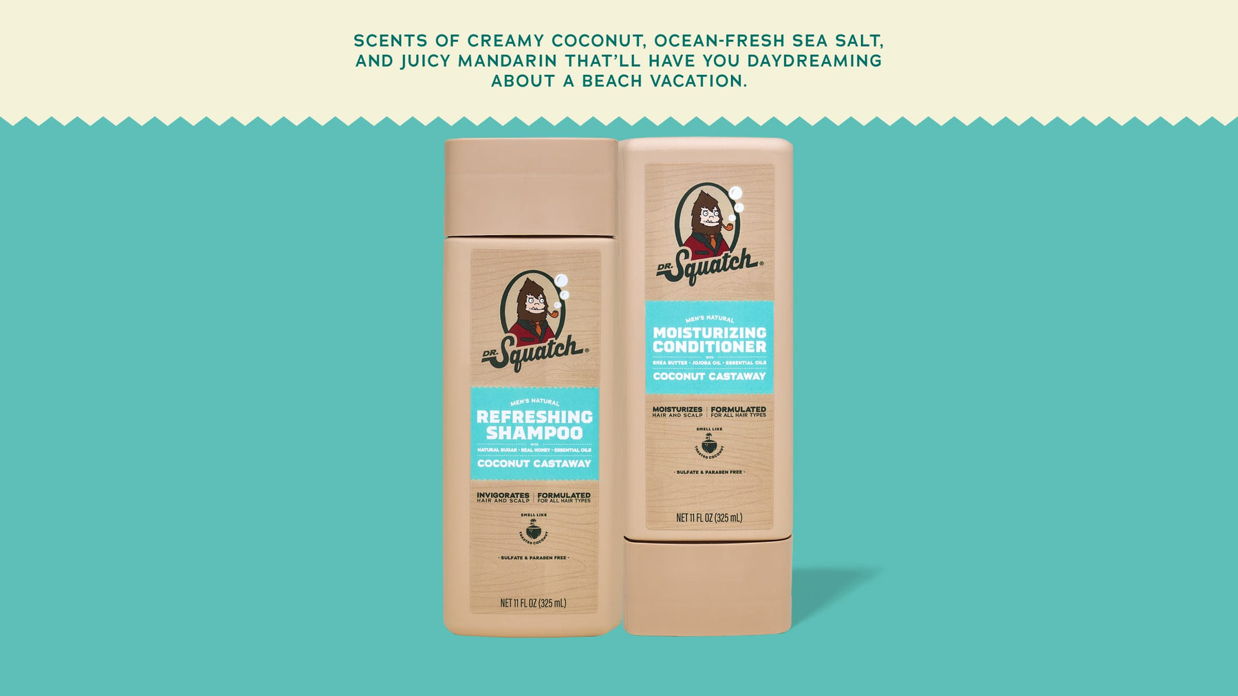 Coconut Castaway Hair Care Kit - Simple Daily Set