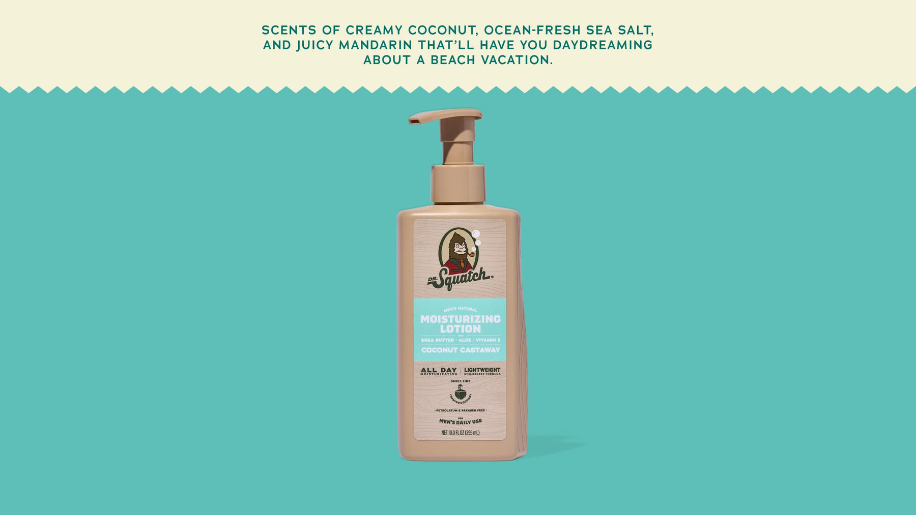 Coconut Castaway Lotion - Daily Simple Finish