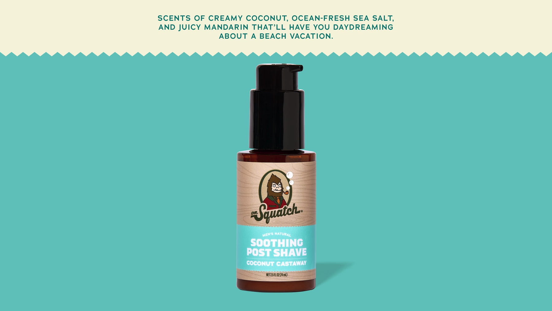 Soothing Post Shave Coconut Castaway - Soft Finish