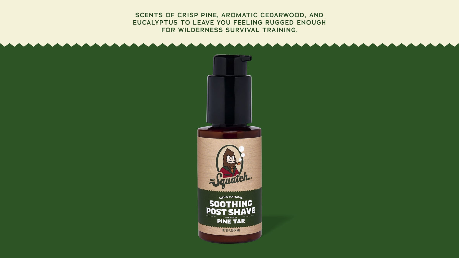 Soothing Post Shave Pine Tar - Pine Style