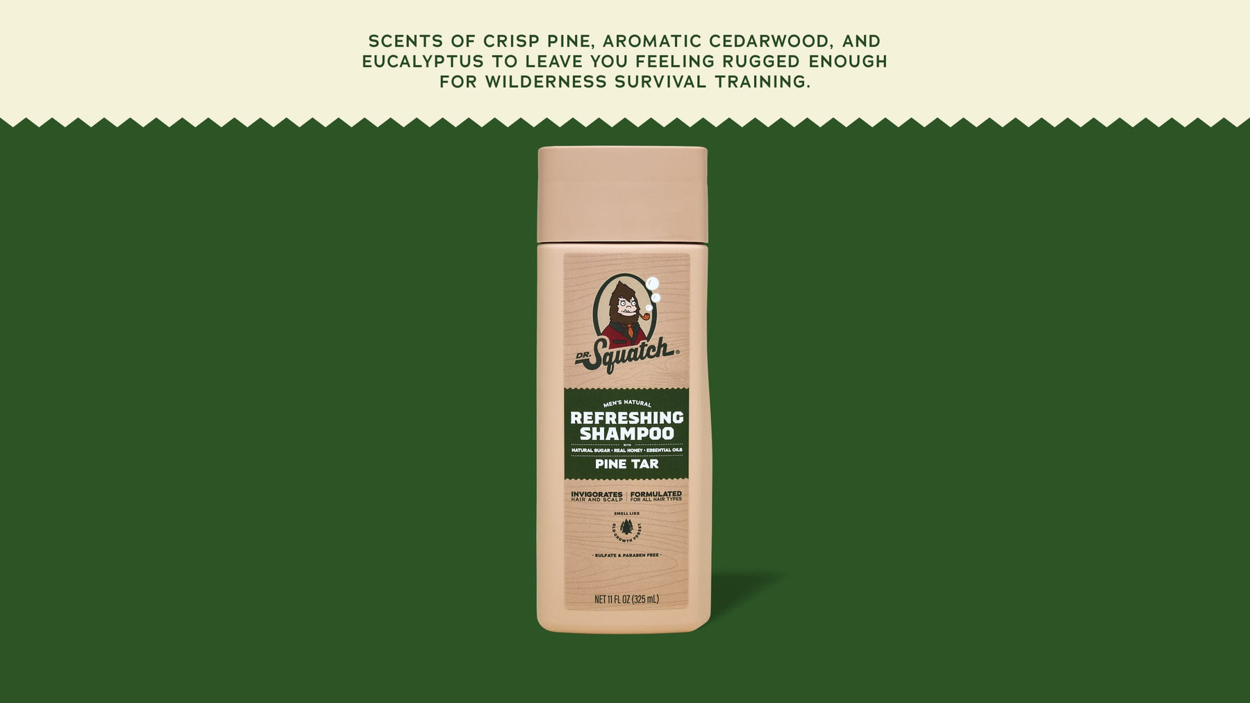 Pine Tar Shampoo - Bright Active Finish
