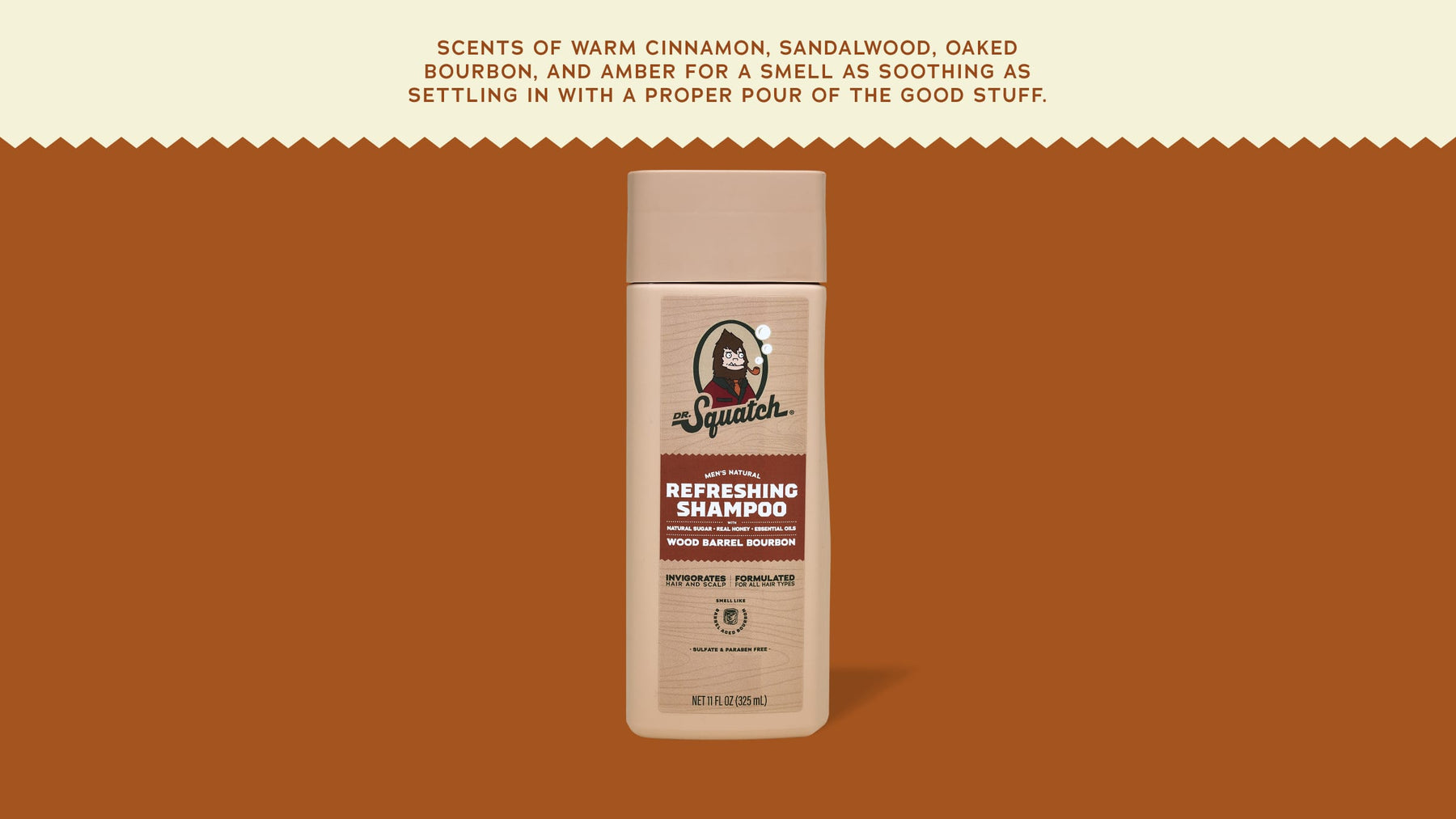 Wood Barrel Bourbon Shampoo - Classic Blend