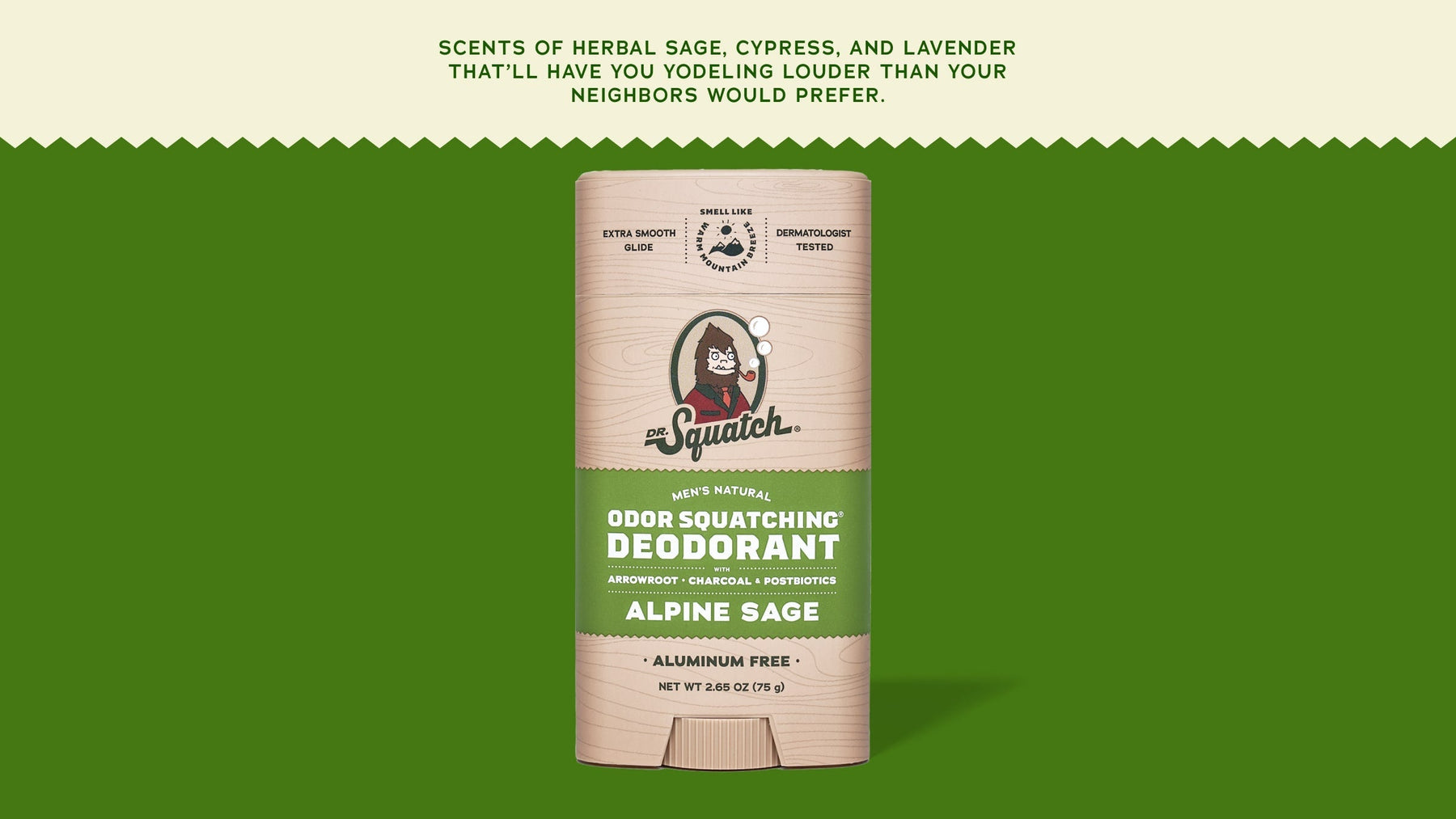 Alpine Sage Deodorant - Travel Daily Shield