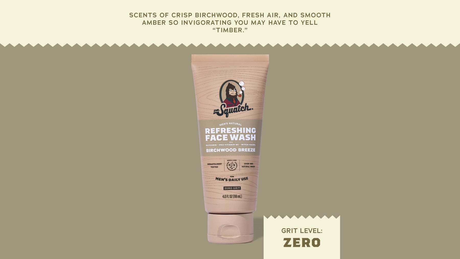 Birchwood Breeze Refreshing Face Wash - Clean Scent