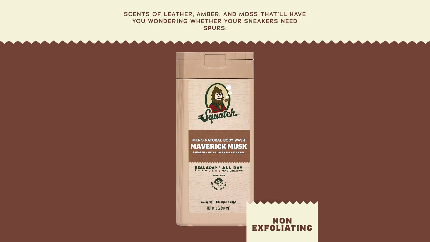 14 oz Maverick Musk Body Wash - Daily Bar