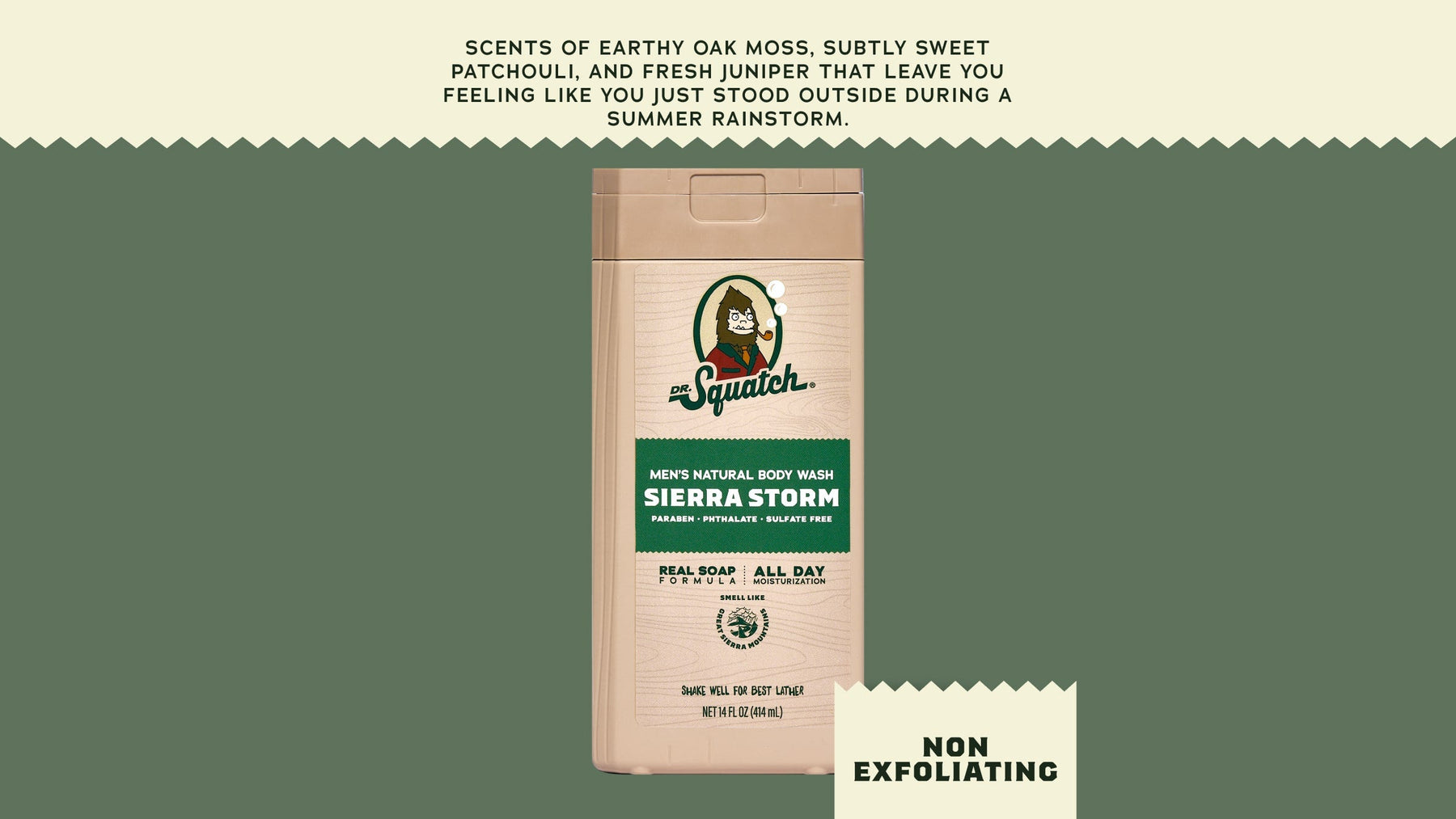 14 oz Sierra Storm Body Wash - Modern Shower Routine