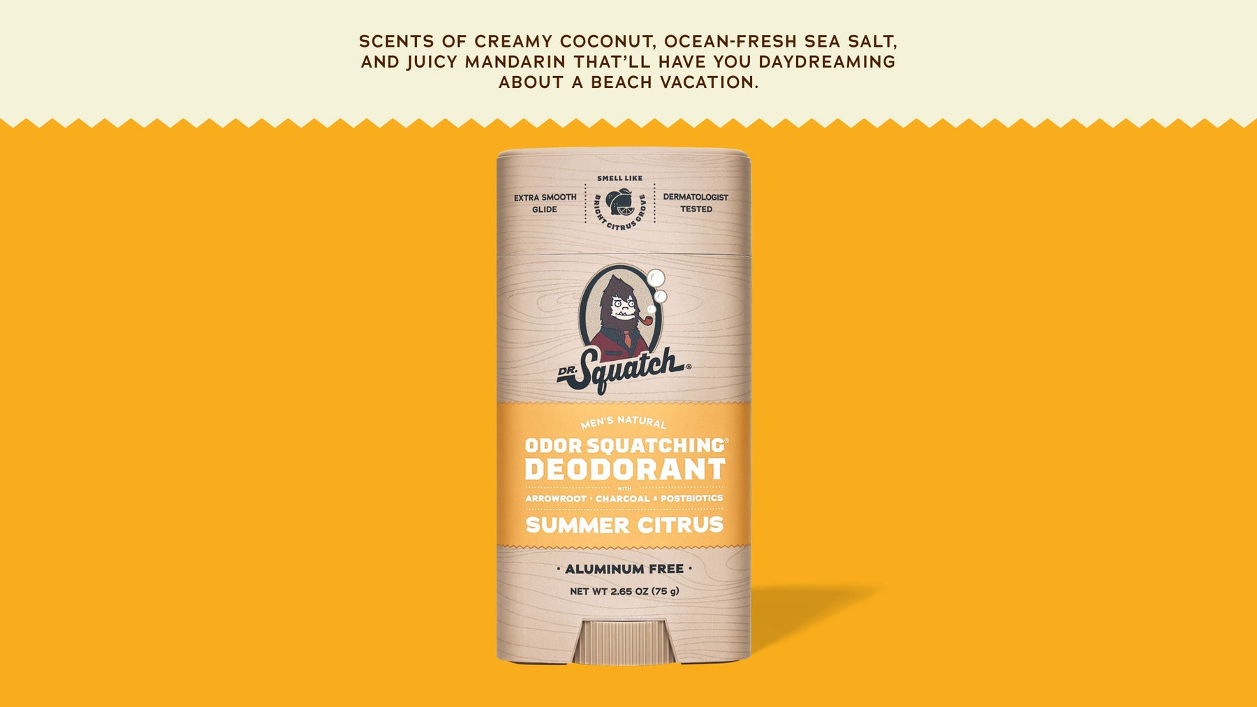 Summer Citrus Deodorant - Crisp Clean