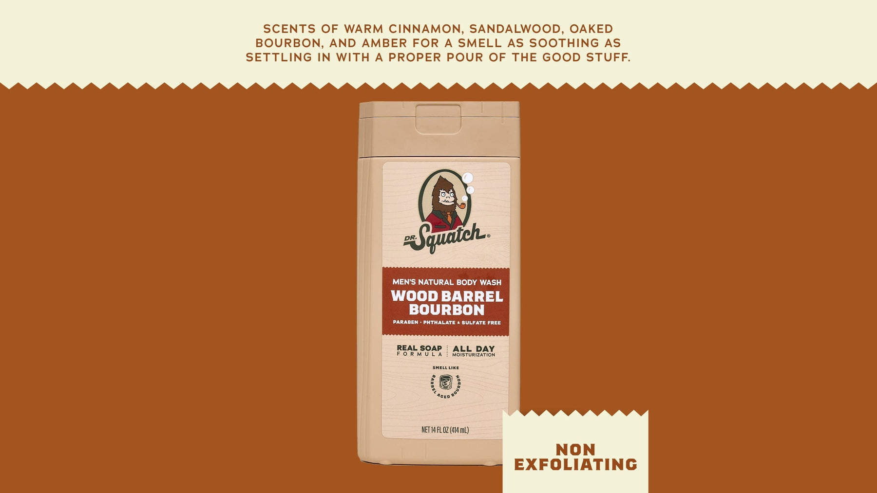 14 oz Wood Barrel Bourbon Body Wash - Barrel Choice