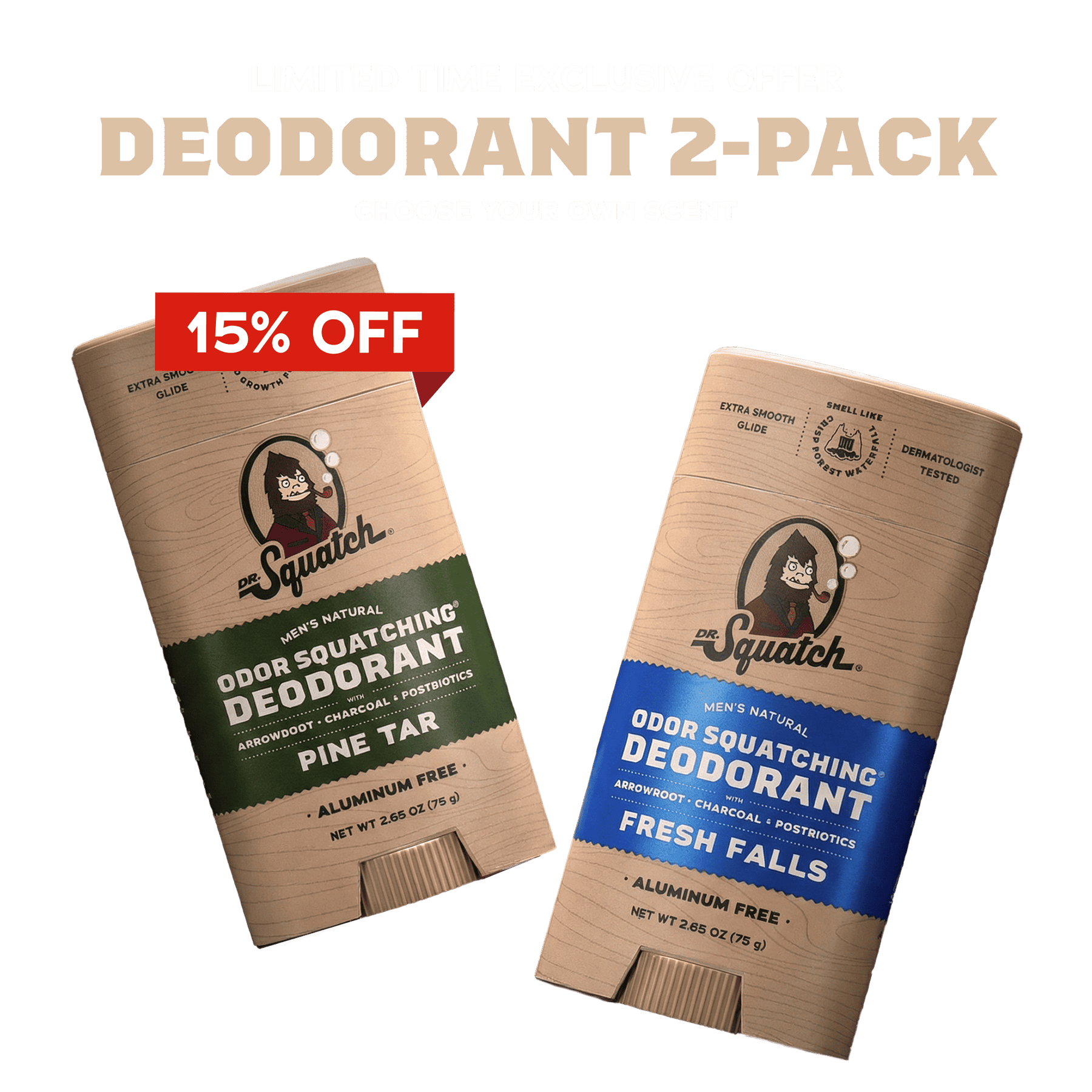Exclusive: Deodorant 2-Pack Offer - Premium Collector Choice