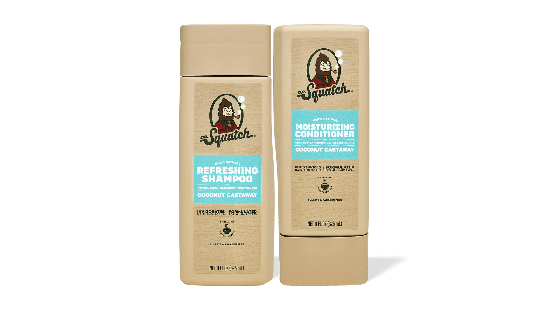 Coconut Castaway Hair Care Kit - Simple Daily Set