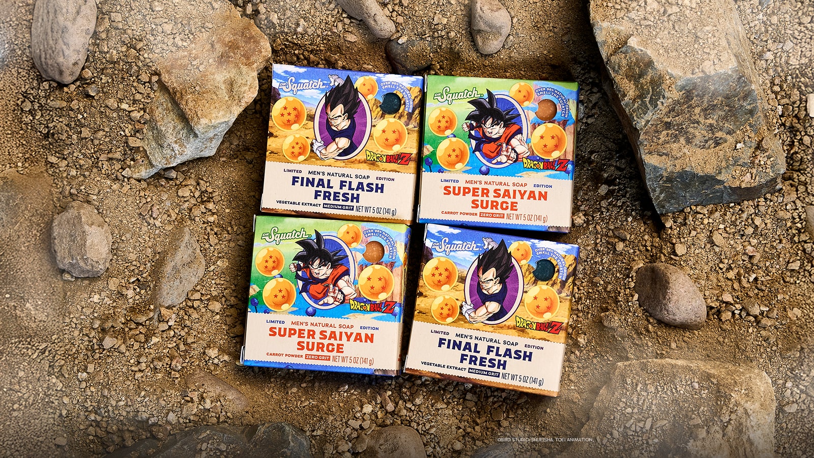 Dragon Ball Z 4-Pack - Fresh Travel Lineup