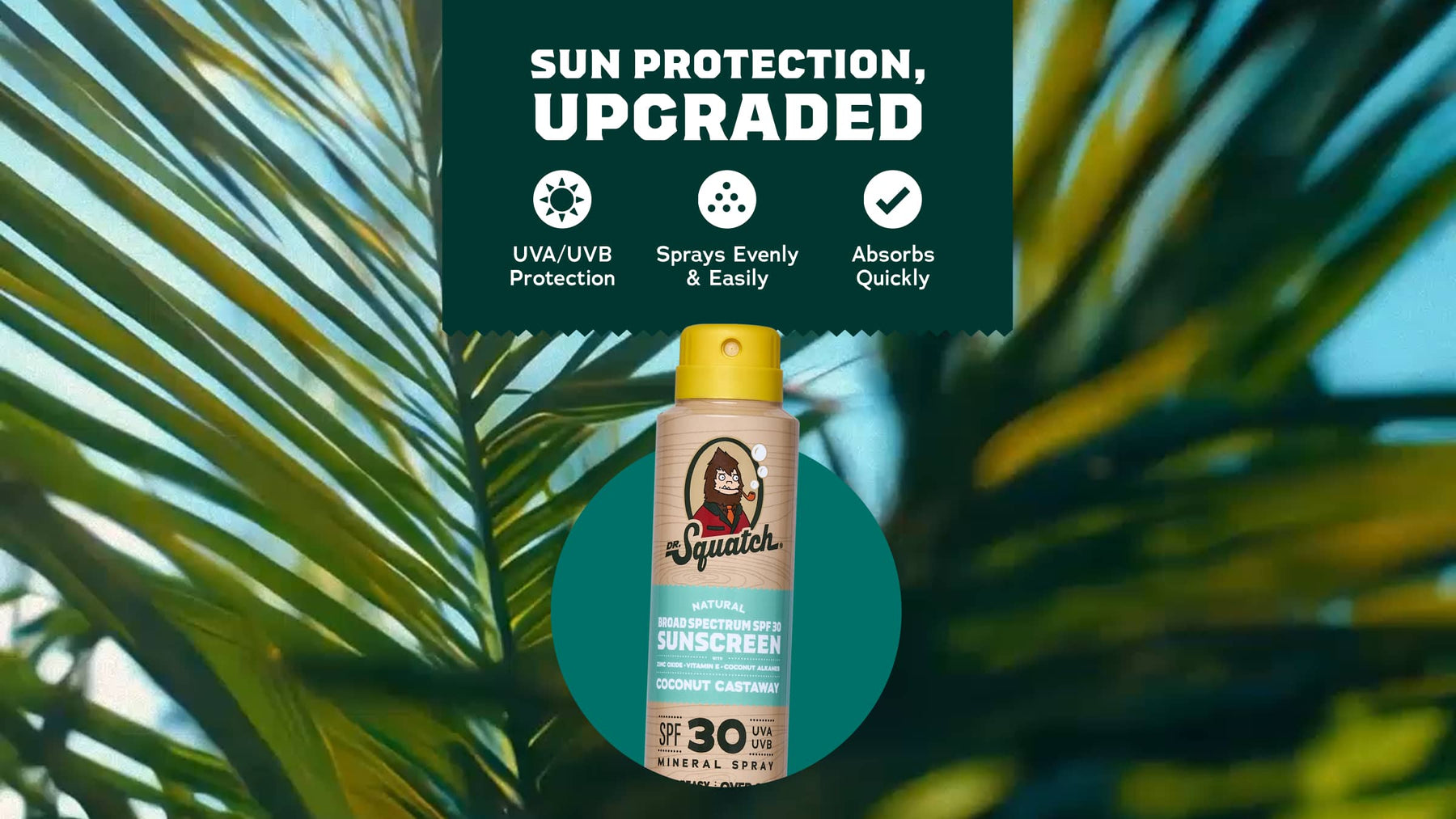 Coconut Castaway Spray Sunscreen - Sunny Cover