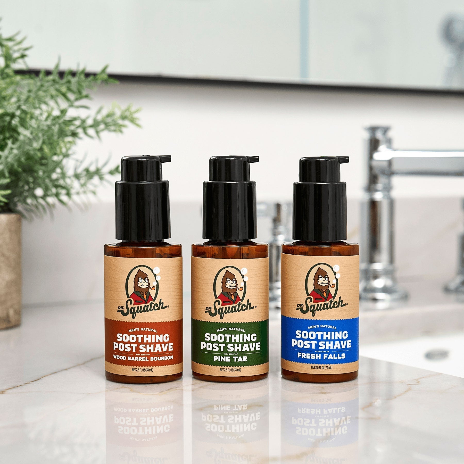 Soothing Post Shave Wood Barrel Bourbon - Rich Clean