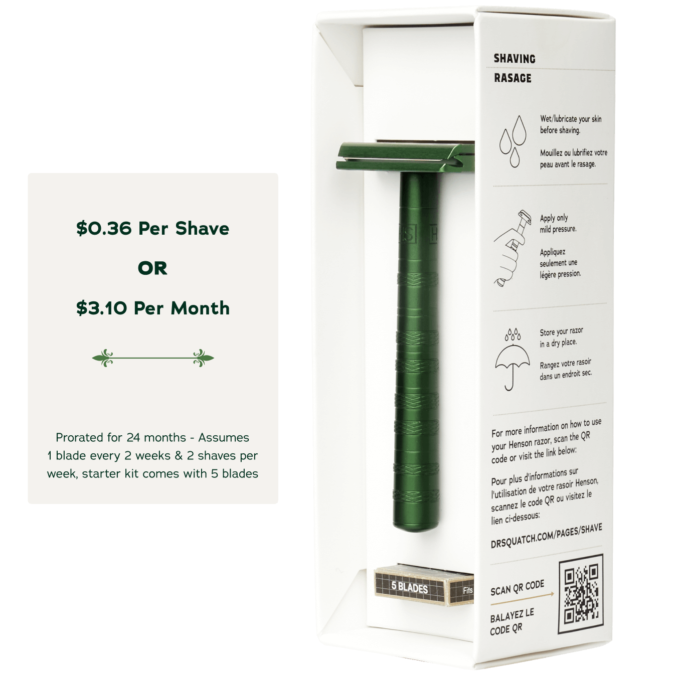 Safety Razor - Premium Active Carry