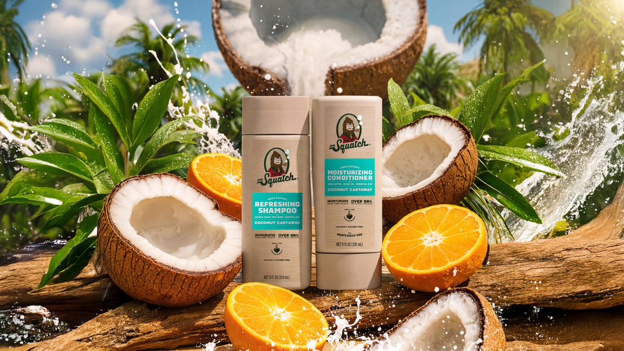 Coconut Castaway Hair Care Kit - Simple Daily Set