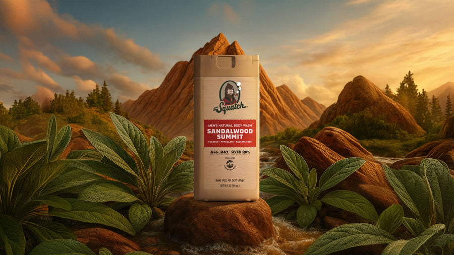 14 oz Sandalwood Summit Body Wash - Premium Fresh Lather