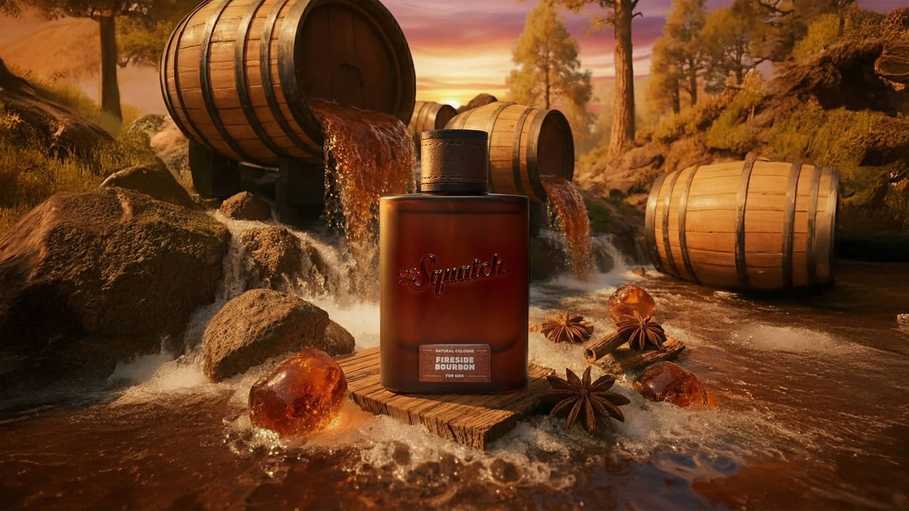 Fireside Bourbon Cologne - Daily Classic Blend