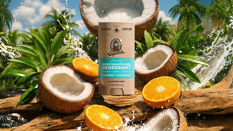 Coconut Castaway Deodorant - Smooth Outdoor Carry
