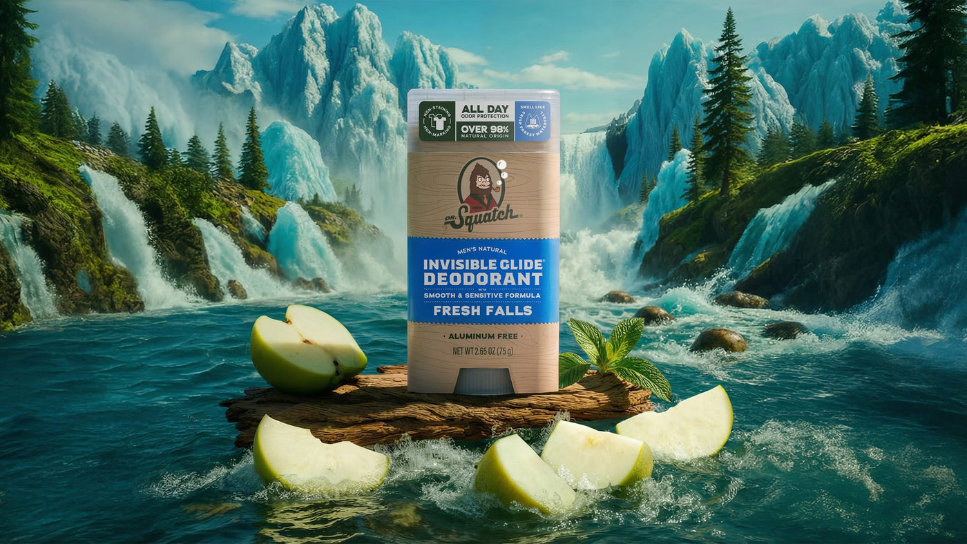 Fresh Falls Invisible Glide Deodorant - Essential Outdoor Guard