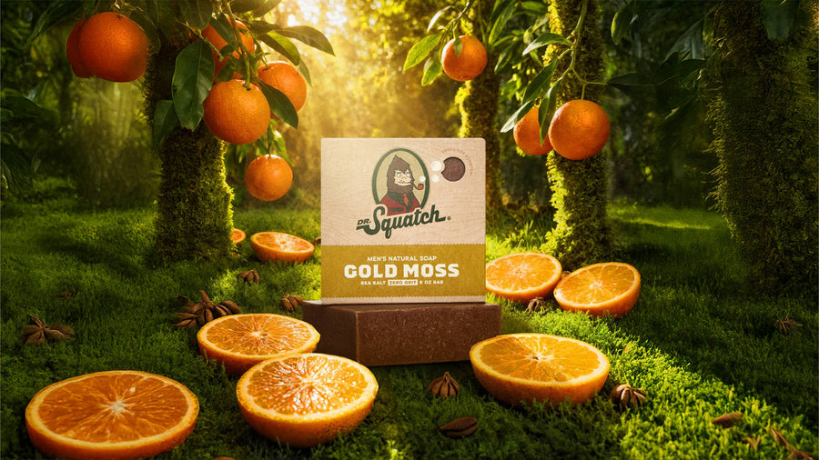 Gold Moss - Bright Shower Bar