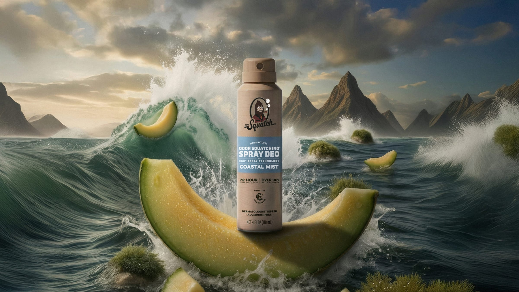 Coastal Mist Spray Deodorant - Premium Active Guard