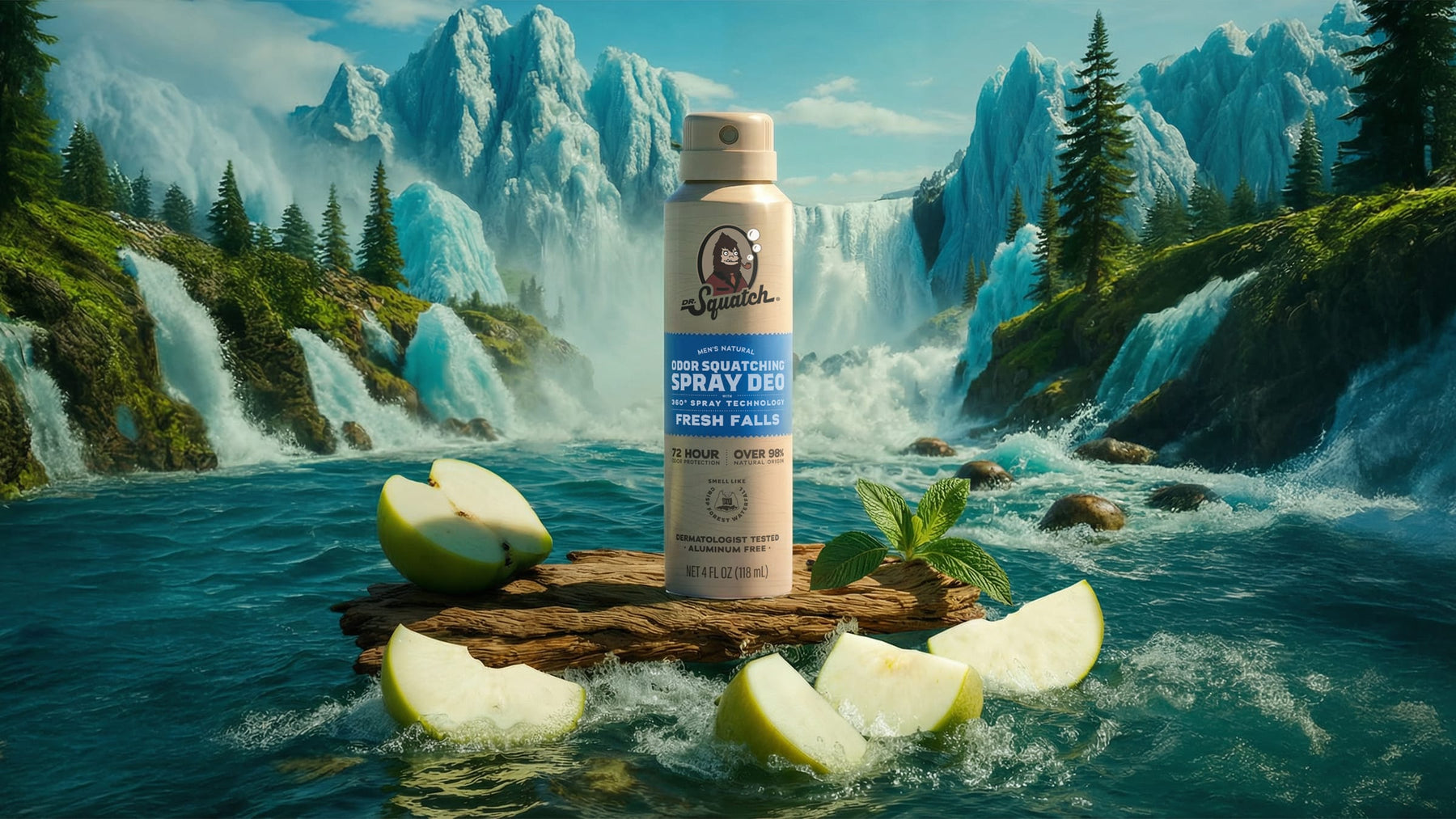 Fresh Falls Spray Deodorant - Simple Travel Guard