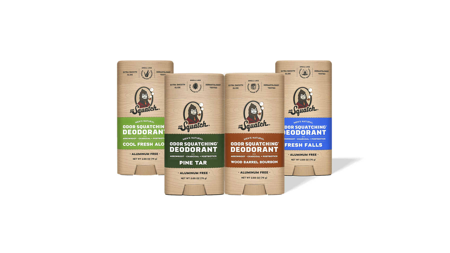 Deodorant 4-Pack - Adventure Set