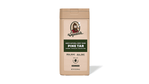 14 oz Pine Tar Exfoliating Body Wash - Daily Outdoor Bar