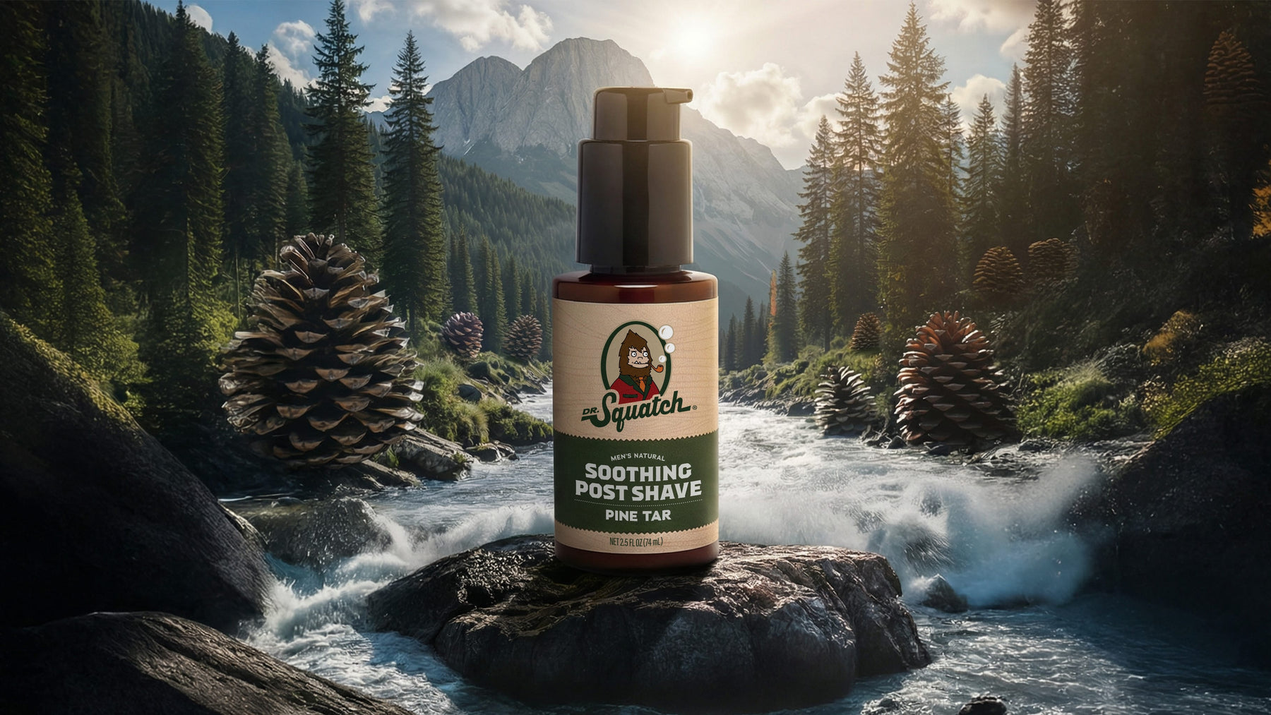 Soothing Post Shave Pine Tar - Pine Style
