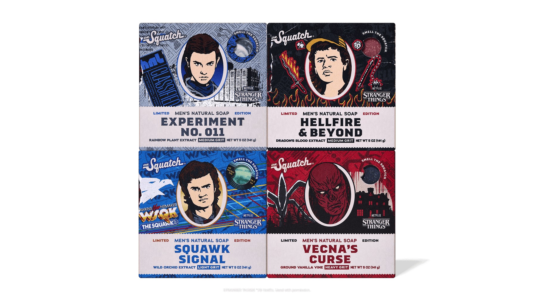 Stranger Things 4-Pack - Gift Ready