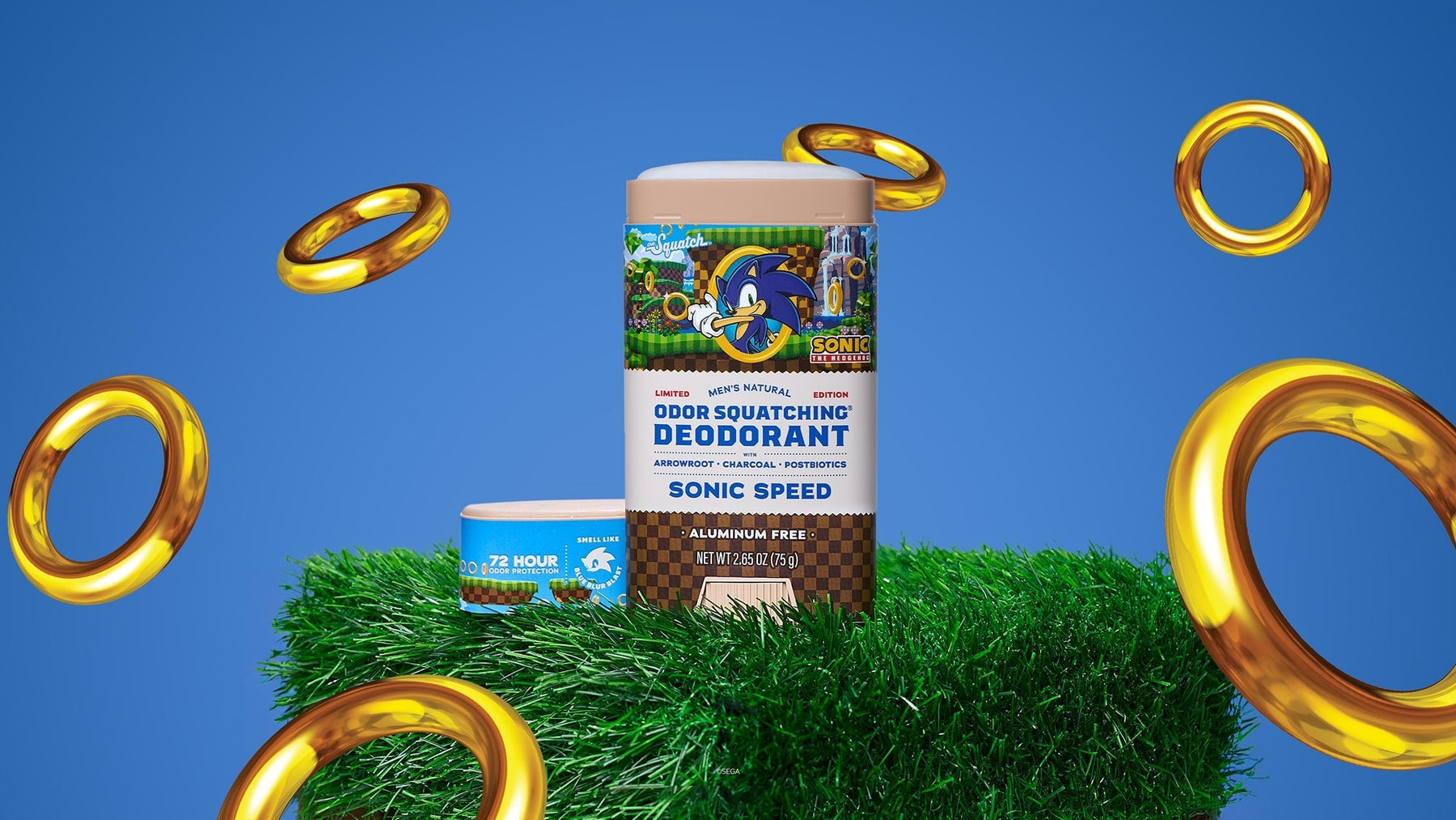 Sonic Speed Deodorant - Warm Finish