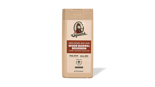 14 oz Wood Barrel Bourbon Exfoliating Body Wash - Rugged Routine