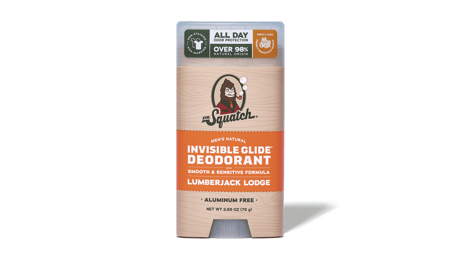 Lumberjack Lodge Invisible Glide Deodorant - Outdoor Active Carry